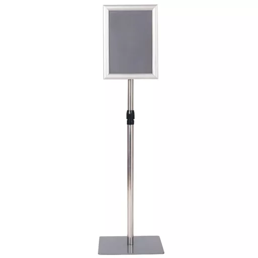 Informačný Stojan 33x24cm, Strieborný
