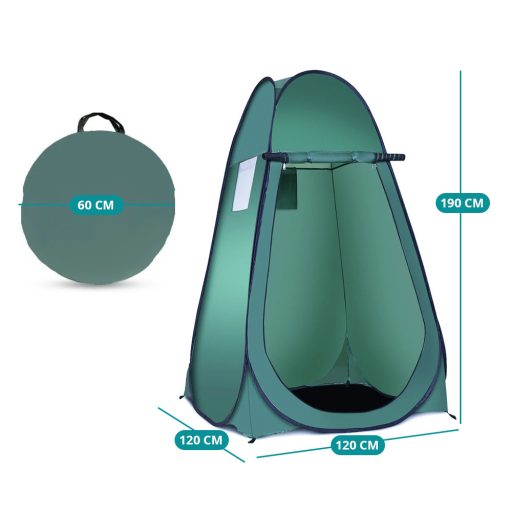 Šatňa na prezlečenie, zelená