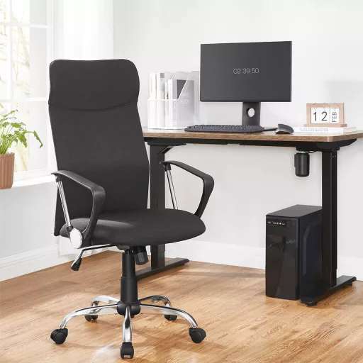 Ergonomická kancelárska stolička s vysokým operadlom