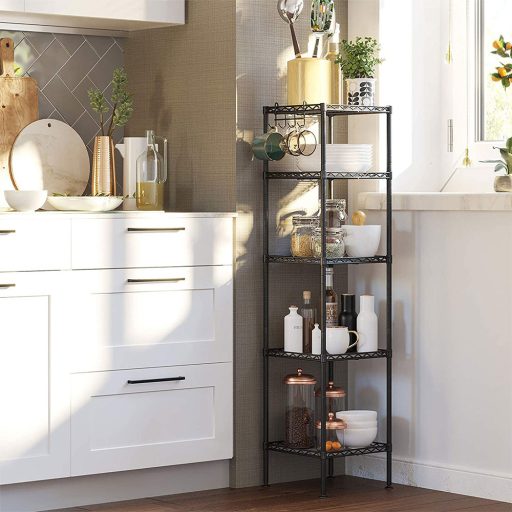 5-poschodový kúpeľňový stojan 30x30x121cm