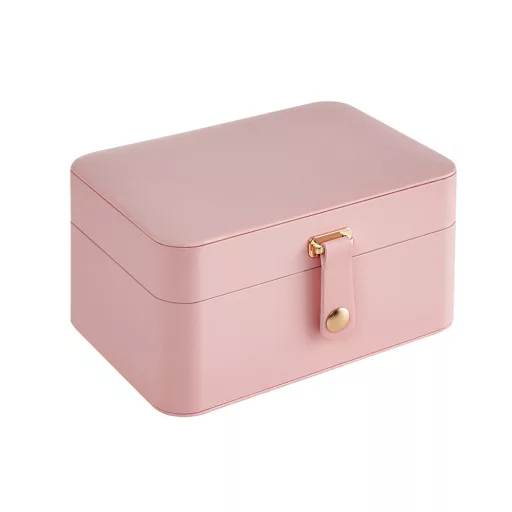 Organizér na šperky ružový 16x11x7.8cm