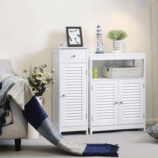 Úložná skrinka so zásuvkami 32x30x87 cm