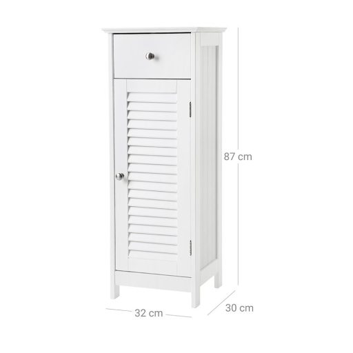 Úložná skrinka so zásuvkami 32x30x87 cm