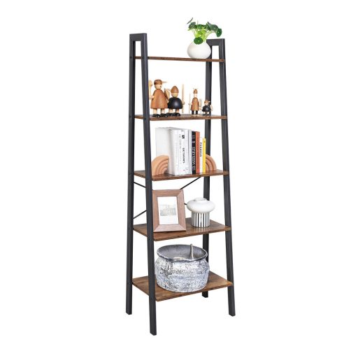 5-podlažná rebríková polica 56.2x32x172.1cm