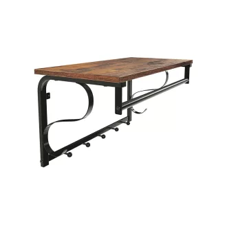 Rustikálny nástenný vešiak