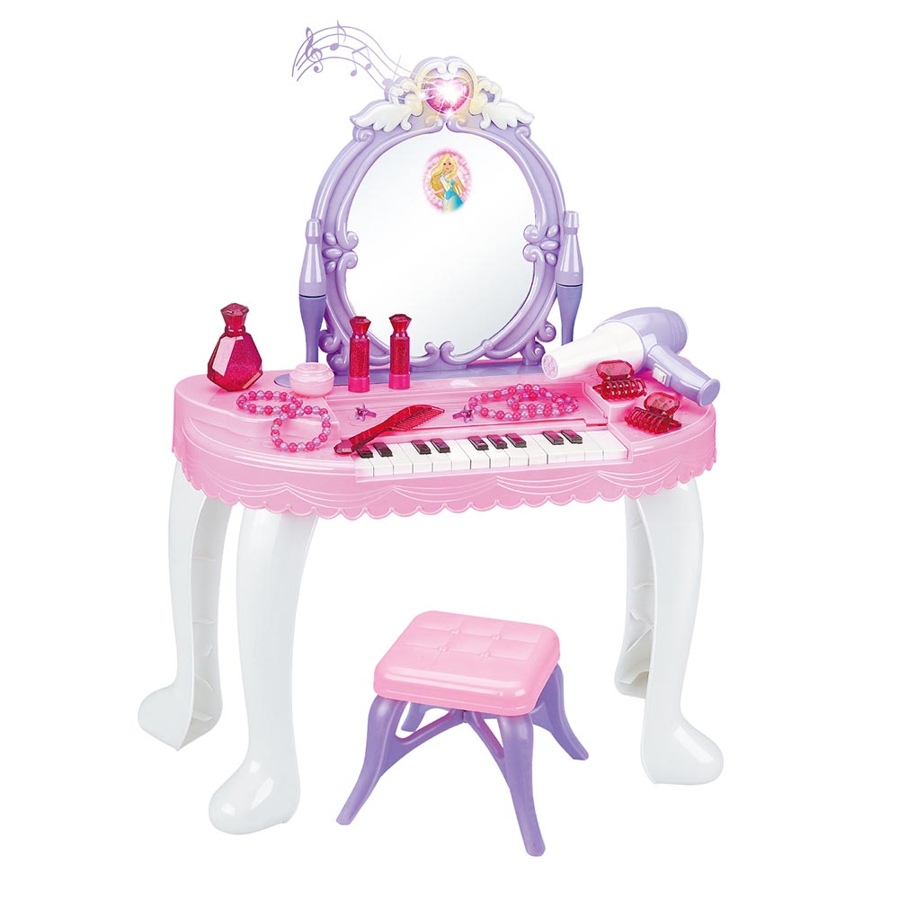 E-shop Detský toaletný stolík a klavír 2 v 1