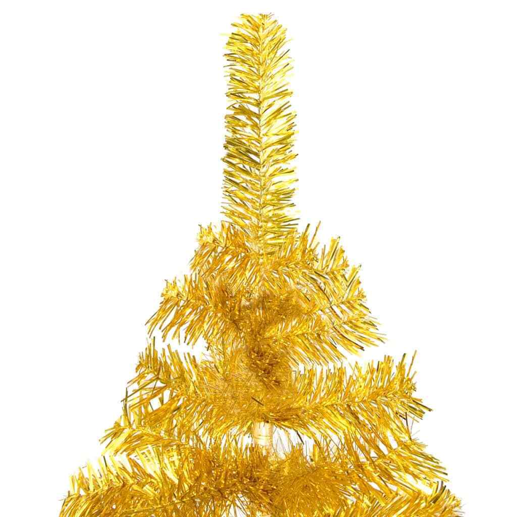 Zlatý Umelý Vianočný Stromček, 150 Cm 415 Vetiev