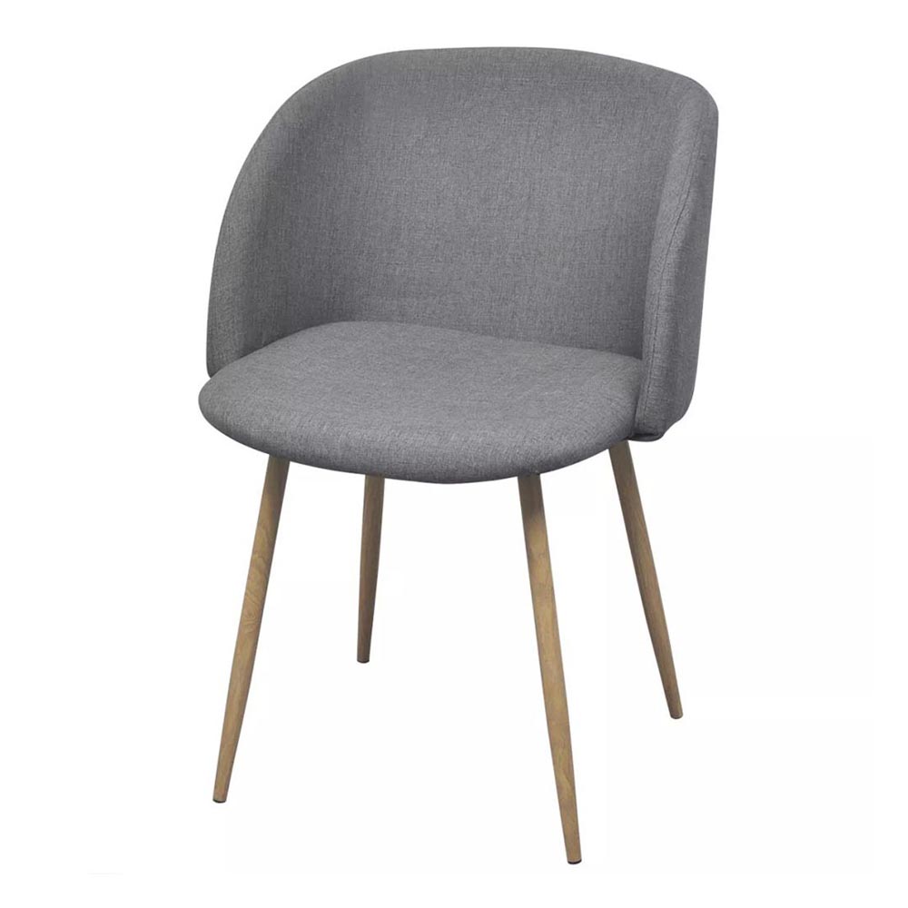 E-shop Čalúnené stoličky Betti, 2 ks, sivé