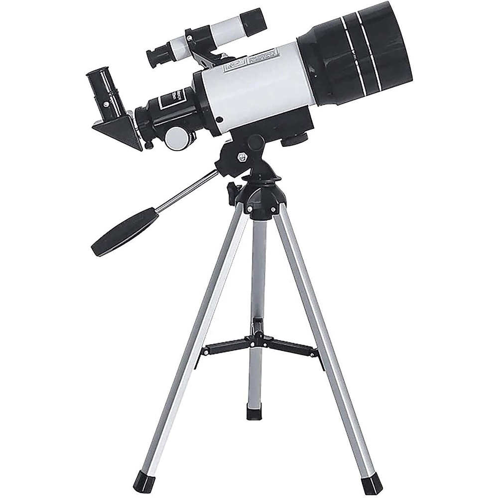 Hvezdársky ďalekohľad s adaptérom pre mobilný telefón a so stojanom na hobby využitie.