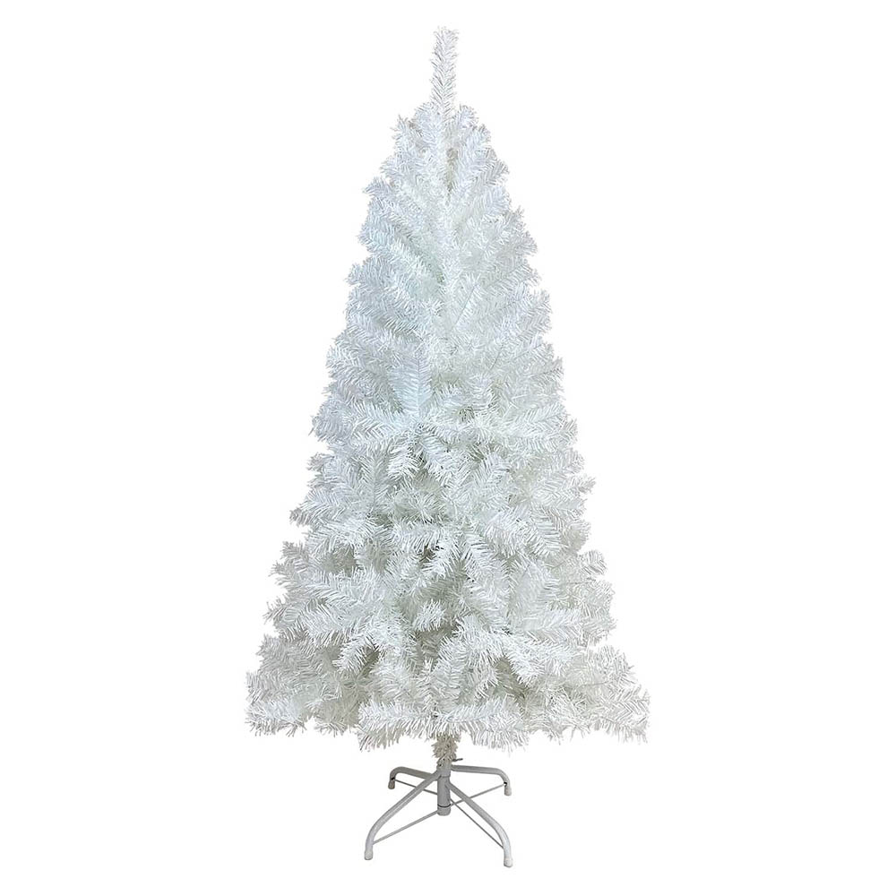 E-shop Umelý vianočný stromček biely, v rôznych veľkostiach, 150 cm