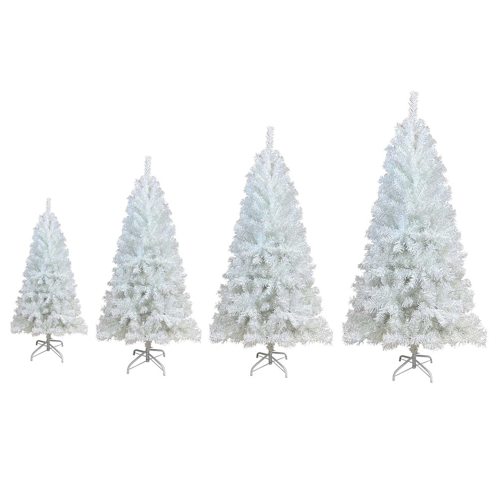Umelý Vianočný Stromček Biely, V Rôznych Veľkostiach, 150 Cm