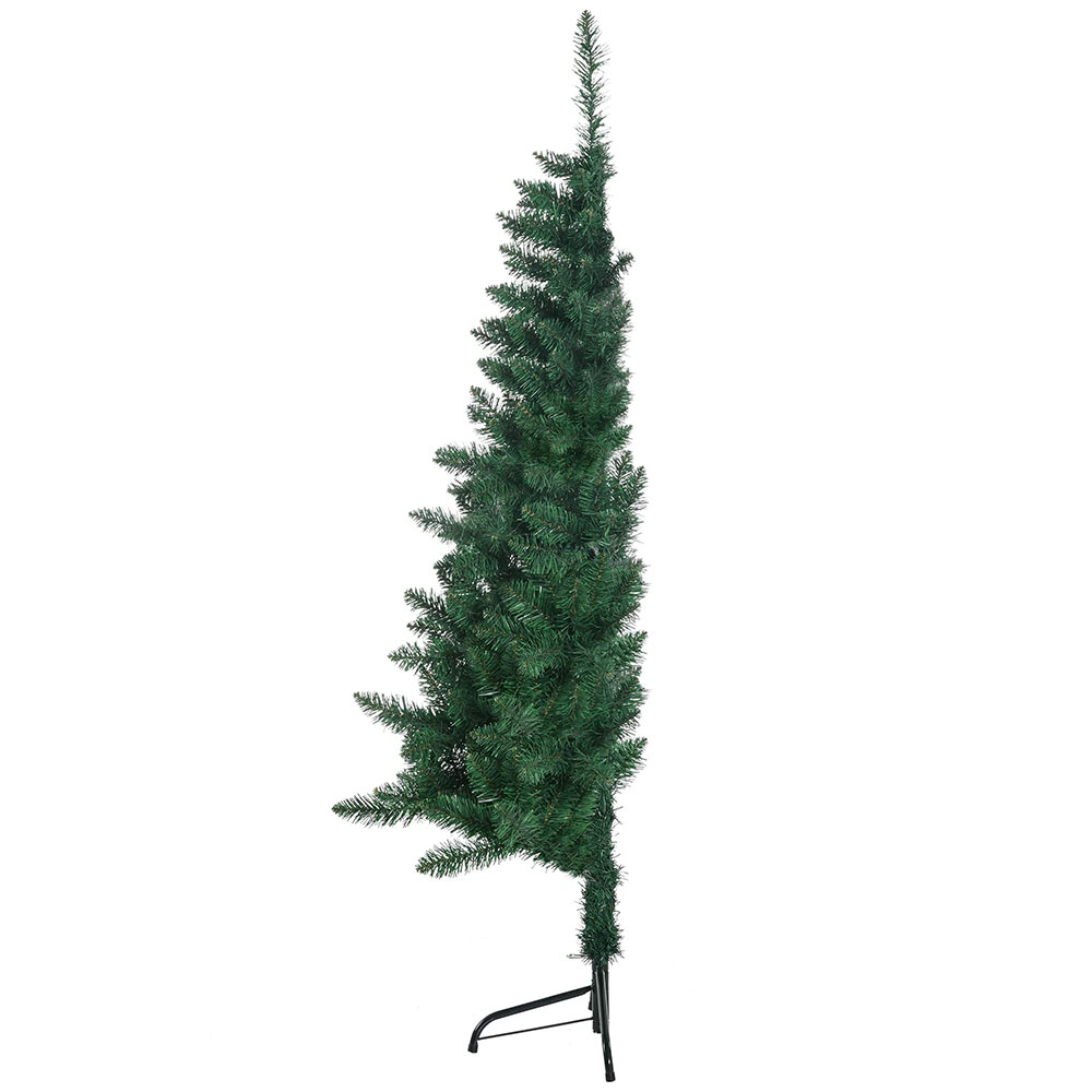 Umelý vianočný polovičný stromček, 150 cm 220 vetiev