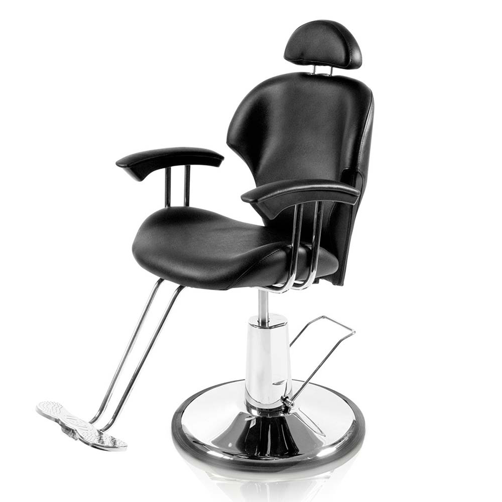 E-shop Kadernícka stolička s nastaviteľnou výškou, čierna