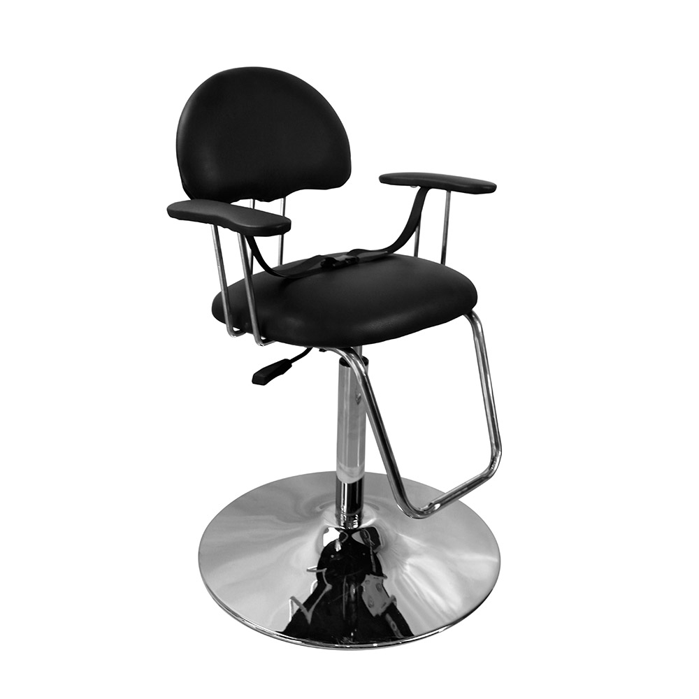 E-shop Detská kadernícka stolička, čierna