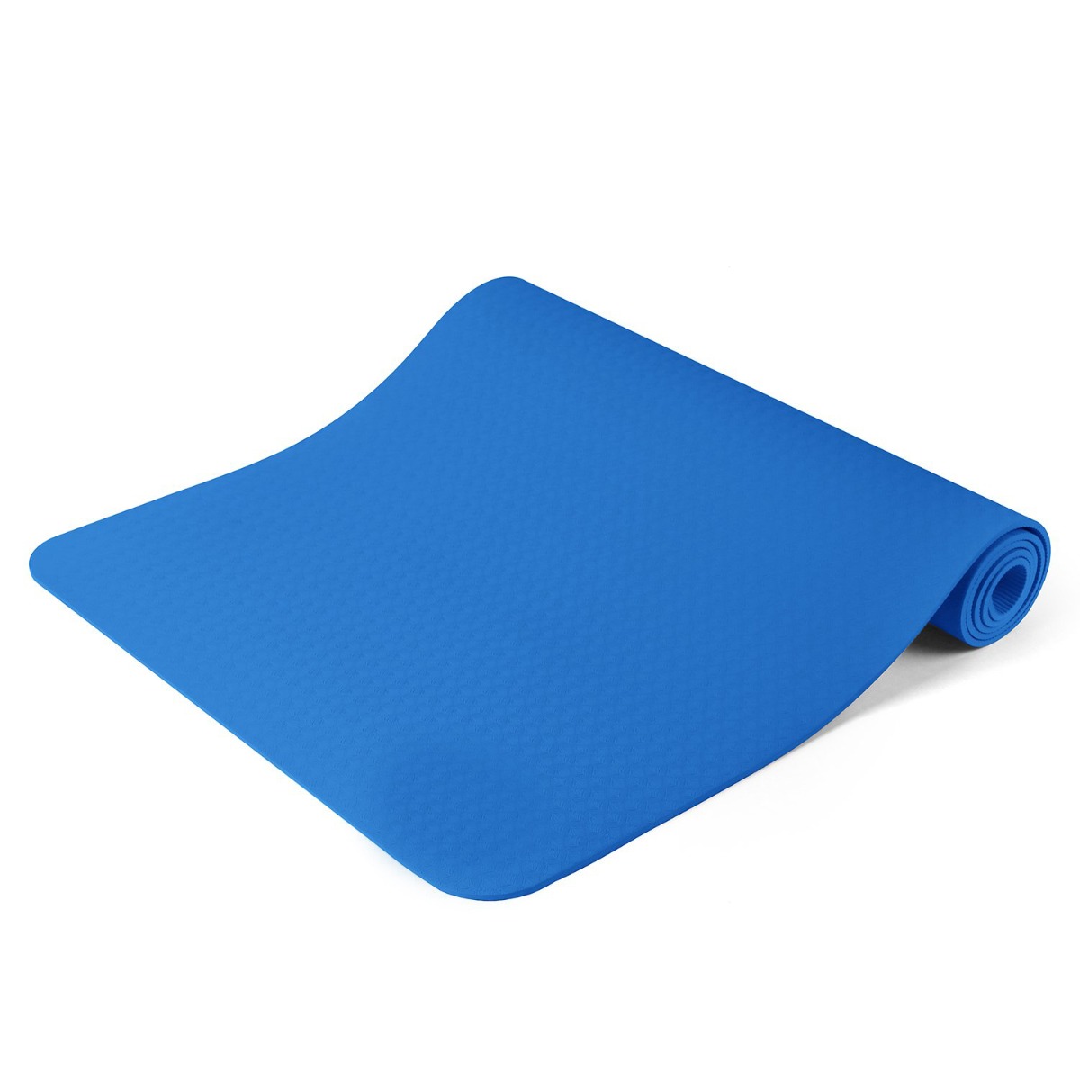 Podložka na jogu s prenosnou taškou navyše, 3 rôzne farby- modrá