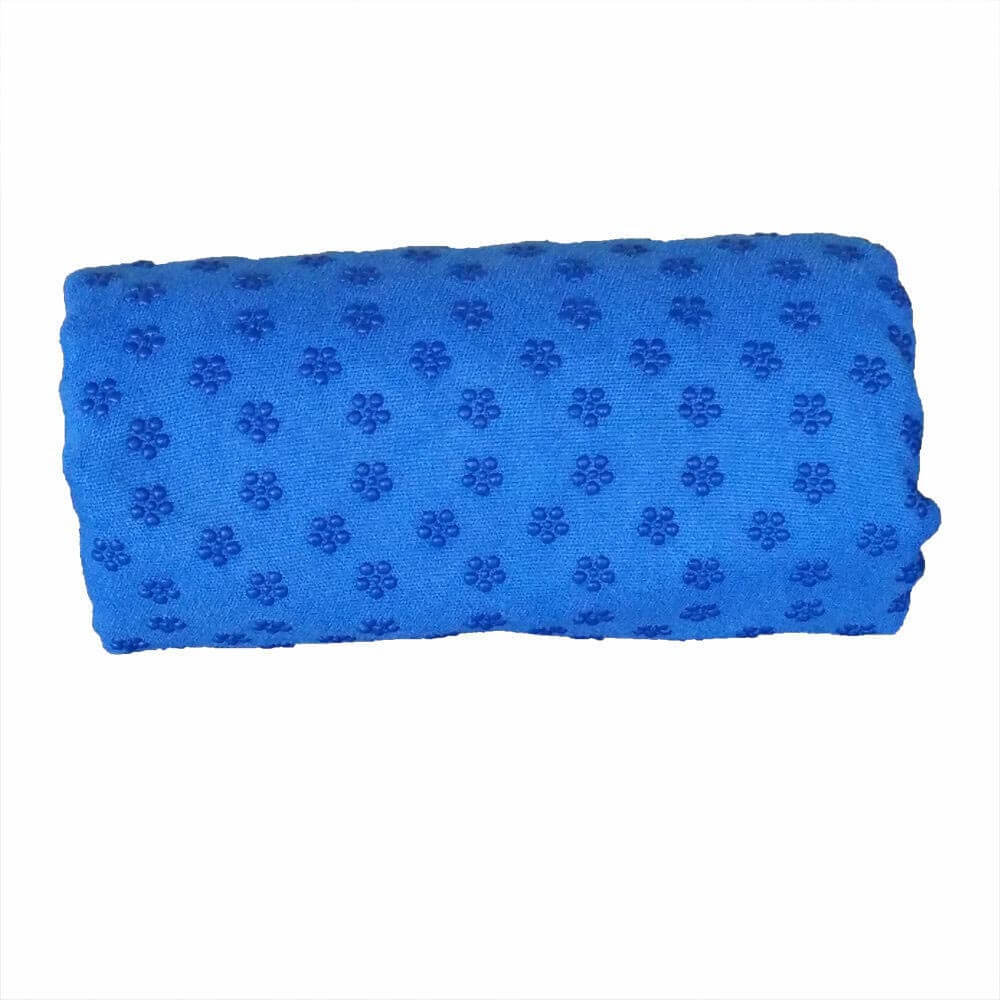 E-shop Protišmykový uterák na jogu s prenosnou taškou navyše- modrý