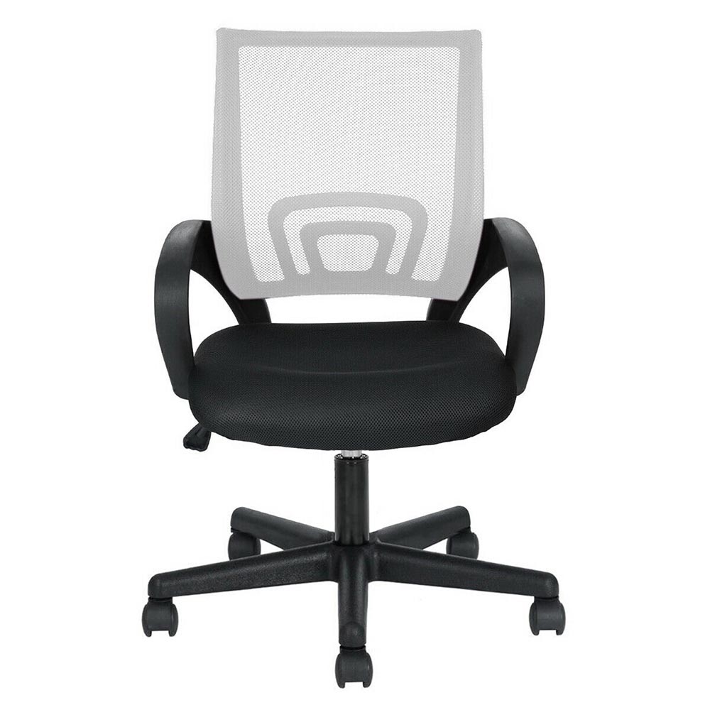 E-shop Kancelárska otočná stolička s podrúčkami v rôznych farbách- biela