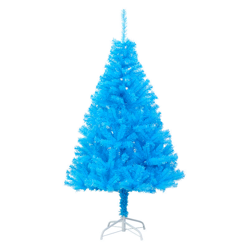 E-shop Modrý umelý vianočný stromček, 120 cm 230 vetiev