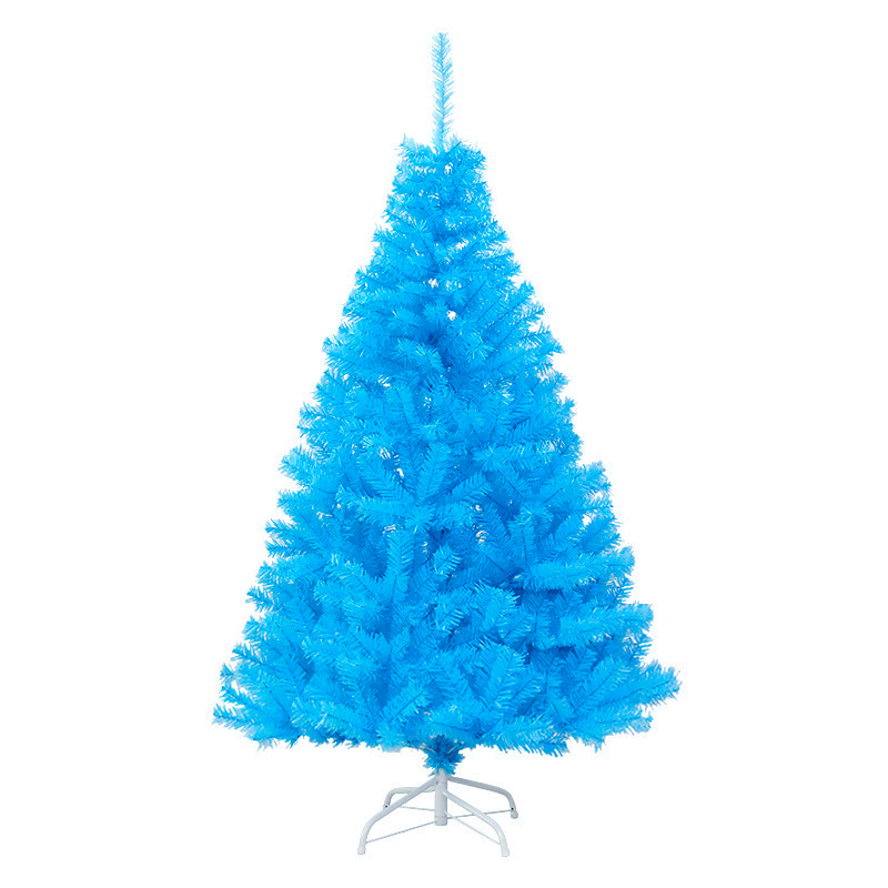 E-shop Modrý umelý vianočný stromček, 150 cm 415 vetiev