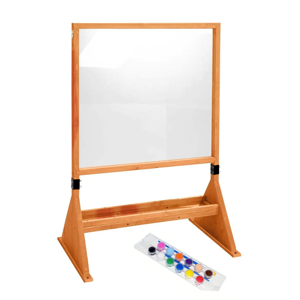 E-shop Obojstranná plexisklová tabuľa na kreslenie pre vonkajšie aj vnútorné použitie