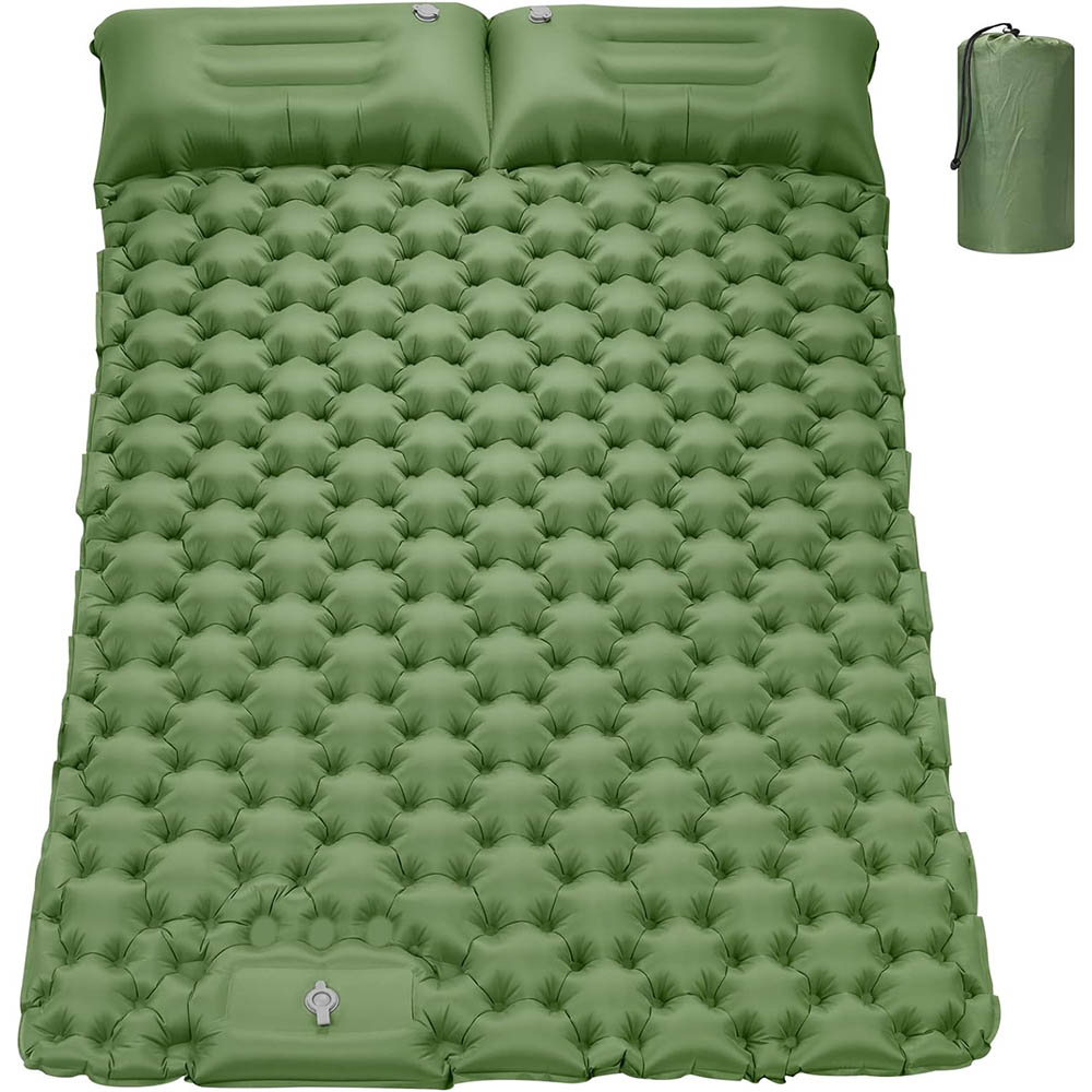 E-shop Turistická matrac pre dvoch, zelená
