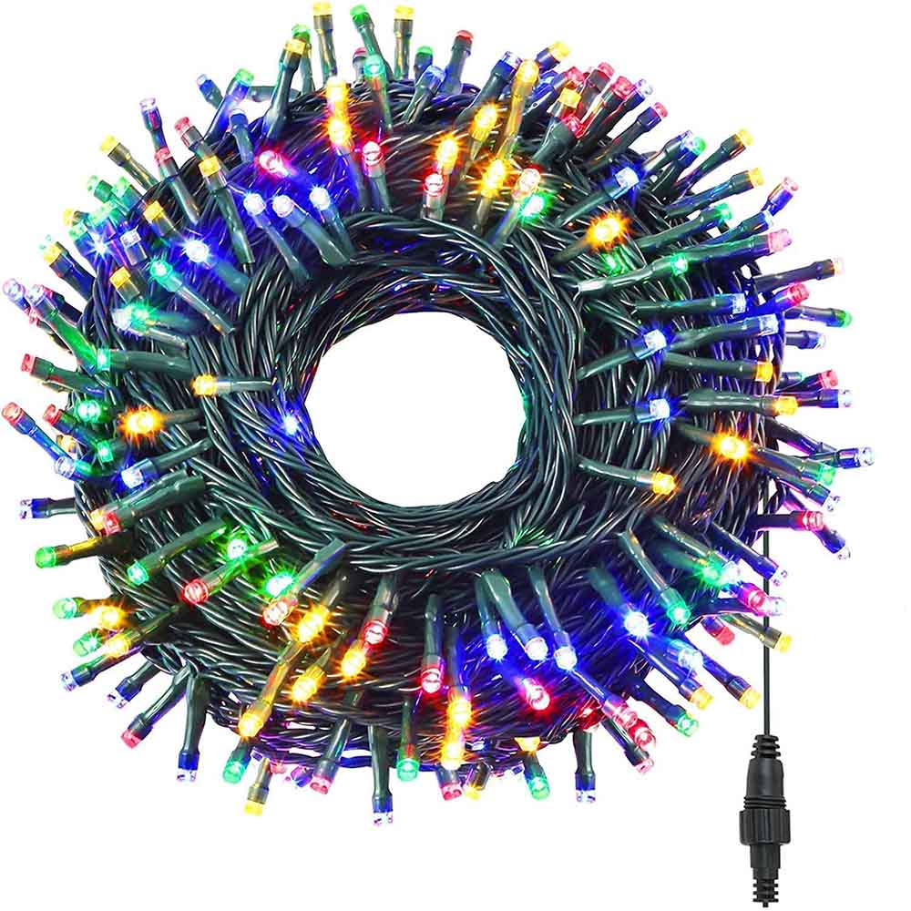 Vianočná LED Reťaz V Rôznych Veľkostiach A Farbách -s 240 Ks LED Farebna