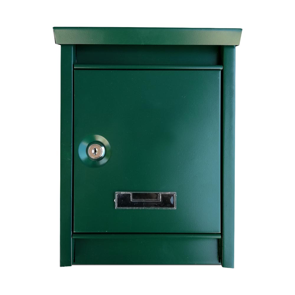 E-shop Kovová poštová schránka, 2 farby- zelená