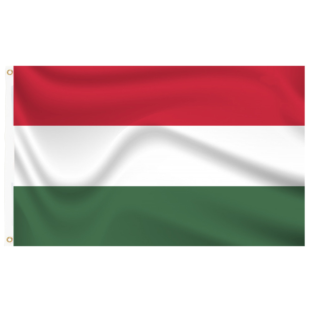 Vlajkový Stožiar S Maďarskou Vlajkou, 90x150 Cm