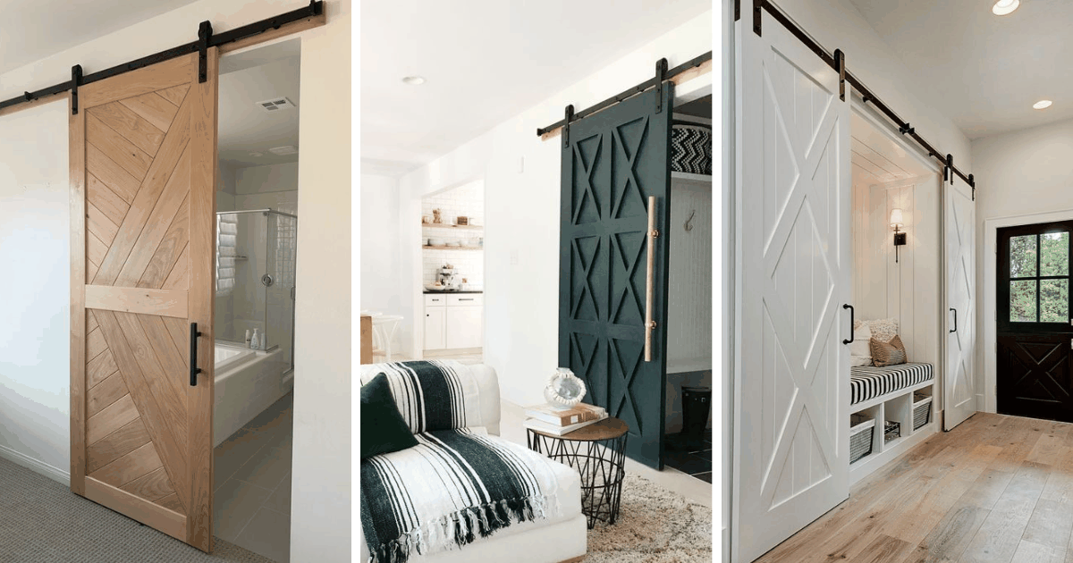 Inšpirácia na použitie kovania na posuvné dvere