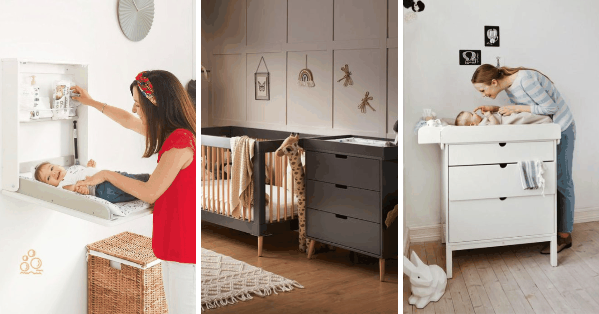 Najlepšie prebaľovacie pulty a ich príslušenstvo