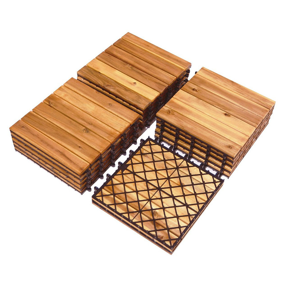 Akácfa padlóburkolat, 27db, csíkos