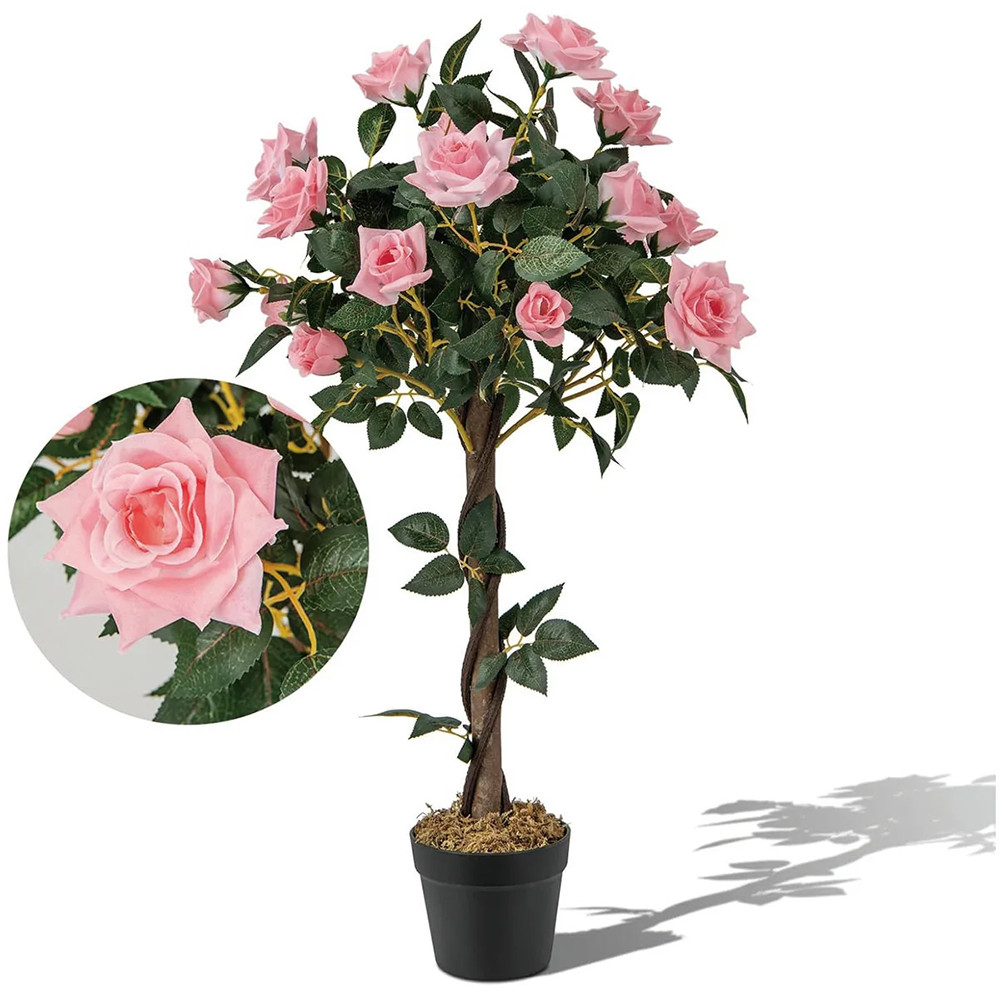 Ruža umelá rastlina, 93 cm